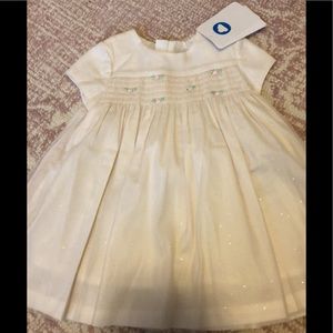 NWT Mayoral sheer overlay dress